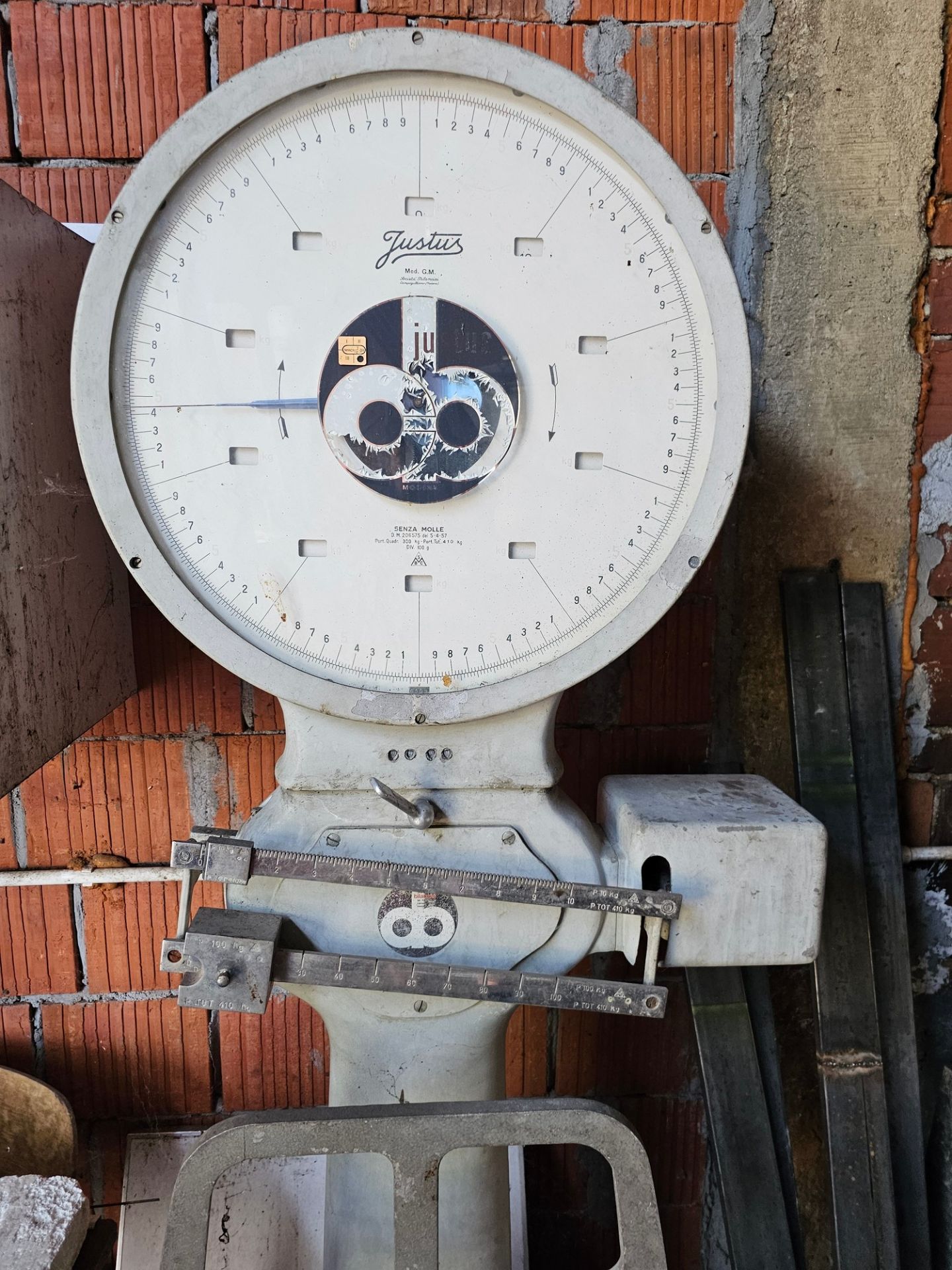 Mechanical Dial Scale 300 kg (JUSTUS, Italy)